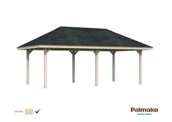 Palmako Pavillon Bianca 16,6 m²