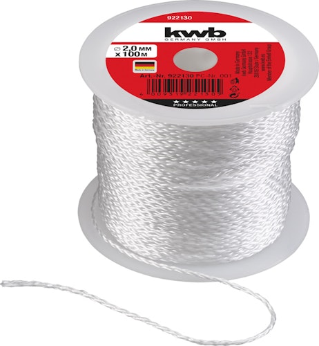 kwb Maurerschnur 100m 2,0 mm weiss 922130