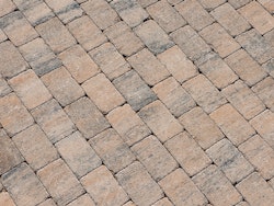 Handmuster Diephaus Pflasterstein ANTIK GEK. MUSCHELKALK 21/14/7 CM PAL