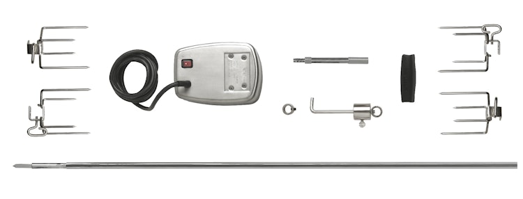 NAPOLEON Drehspieß-Set für LEX 605 & 730 / Charcoal Pro 605 (bis 25kg) (69332)