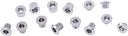 Vorschaubild CONTEC C.Nut Kettenblattschraube Set 5 Stück silber