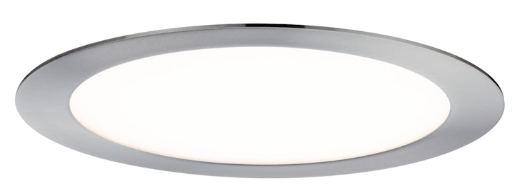 Paulmann SmartHome LED Einbaupanel rund 13,5W Eisen mit Weißlichtsteuerung