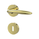 Vorschaubild Griffwerk Türgriff ALINA Schraubtechnik GK4 Rosetten rund - Auslaufartikel