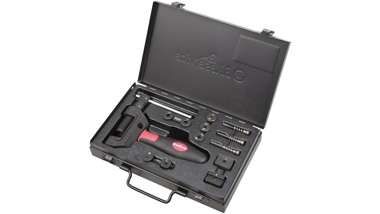 Bikeservice Kettentrenn- und Nietwerkzeugsatz Eco 13-teilig