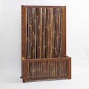 Vorschaubild BambusBASIS Hochbeet mit Sichtschutz Profile Corten