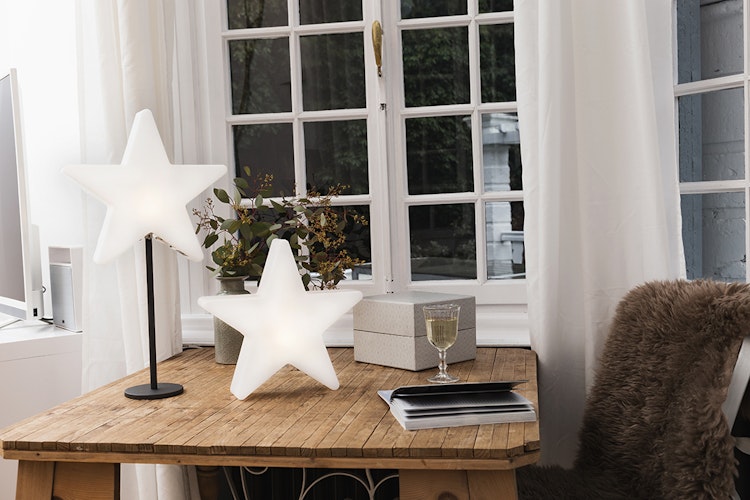 8 seasons design LED-Dekoleuchte Shining Star Ø 30 cm (WW)