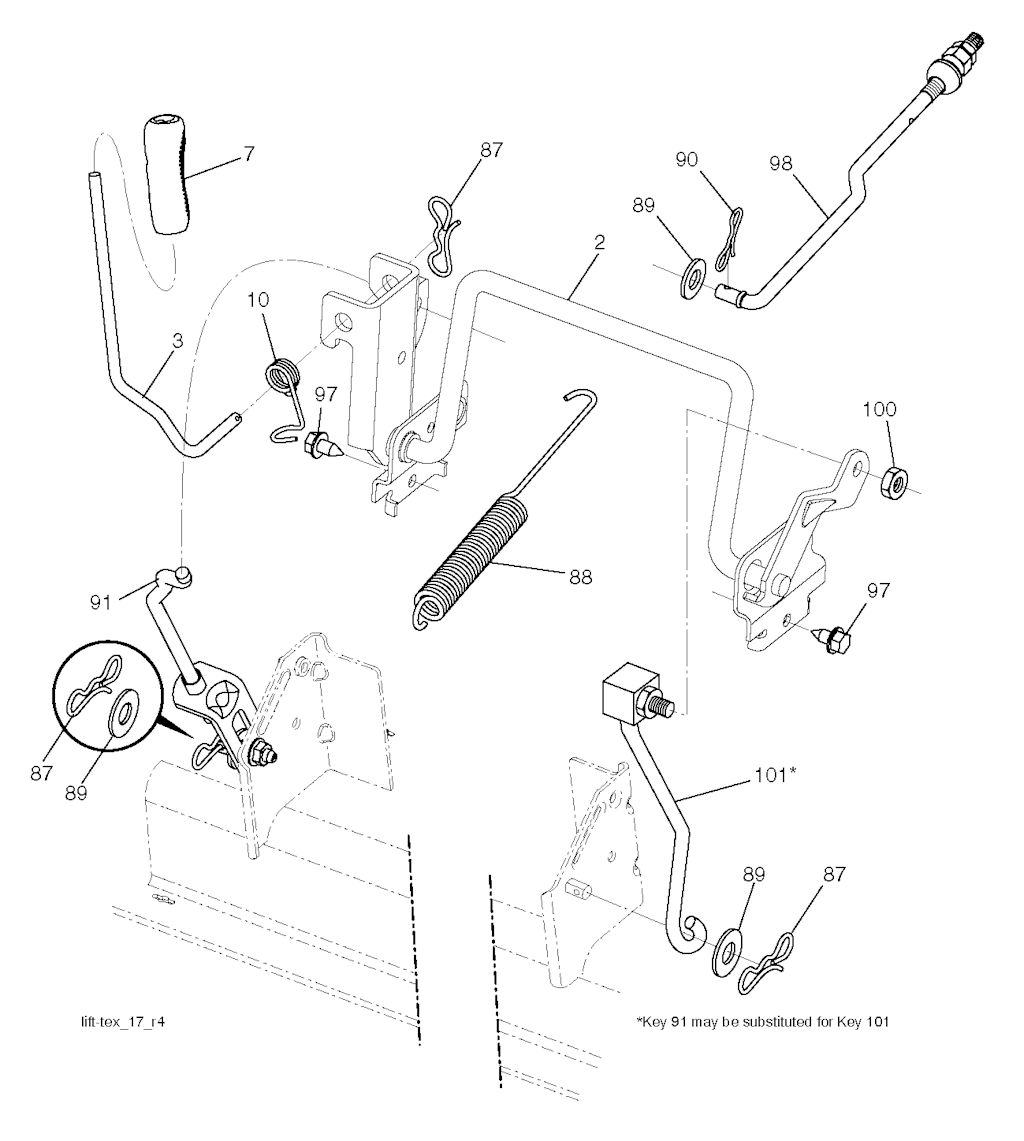Explosionszeichnung Ersatzteile