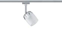 Paulmann URail System Spot Blossom max. 1x25W G9 Chrom matt/Klar/Satin 230V Metall/Glas