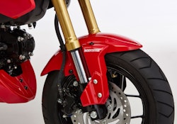 BODYSTYLE Sportsline Vorderradkotflügel ABS Kunststoff schwarz für HONDA MSX125 