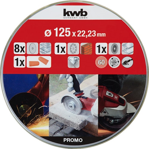 kwb StartSet Trennsch 125 Dose 10t 712042