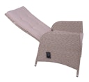 Vorschaubild Garden Pleasure Gartenmöbel Set BRAGA 03, Tisch 180 x 90 + 4 Sessel, Polyrattan / Akazie / Kissen 100 % Polyester