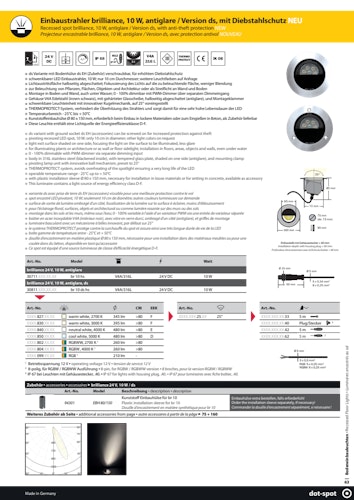 DotSpot br 10 hs; 12 V; RGB; 25°; M12