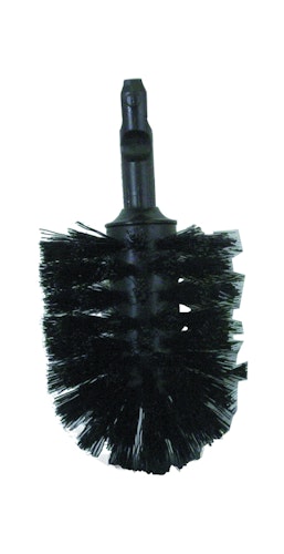 Bravat Toilettenbürstenkopf für Toilettenbürstengarnitur Varuna, Quaruna und Metasoft, schwarz