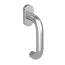 Vorschaubild GRIFFWERK Fenstergriff ALESSIA PROF Edelstahl matt L/R 7x42mm