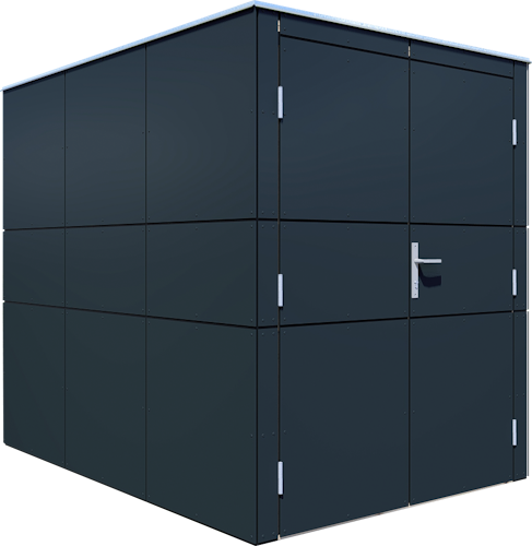 Bertilo HPL Fahrradgarage - 6 mm