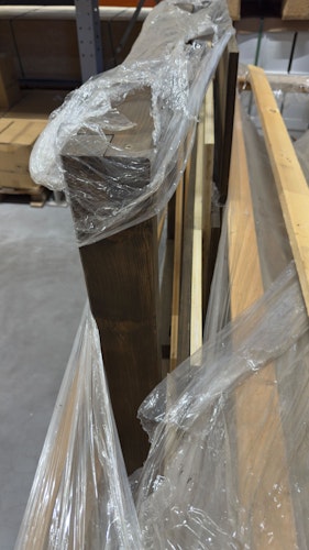 Lieblingsplatz Philosophenbank mit Gaube und Rotzeder-Schindeln Brown Ceruse B-Ware