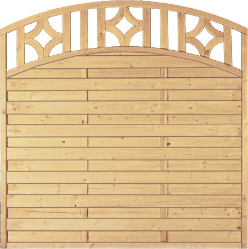 T&J OLYMP Sichtschutz-Serie Doppelbogen I 180 x 180/160 cm