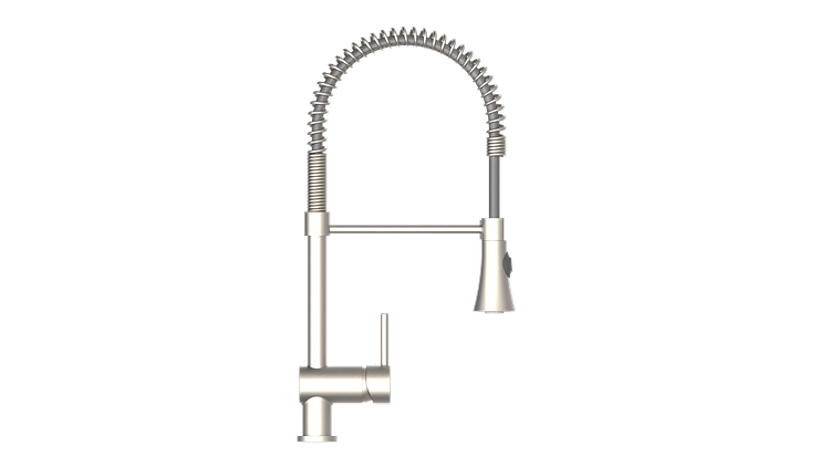 Design-Spültischarmatur mit Spiralfeder CORNWALL
