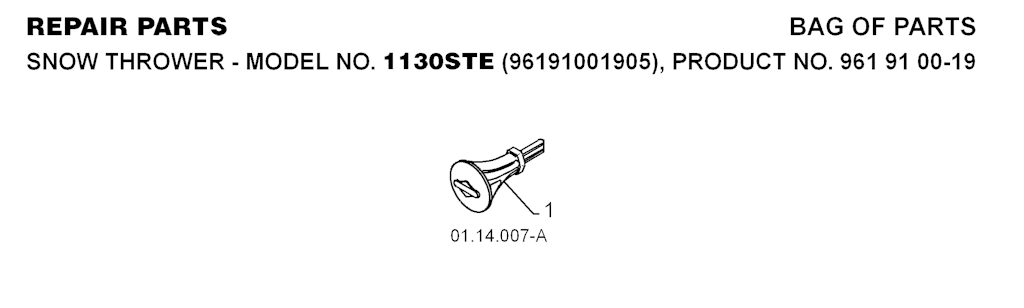 Explosionszeichnung Ersatzteile