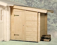 Weka Anbauschuppen für 28 mm und 45 mm WandstärkeZubehörbild