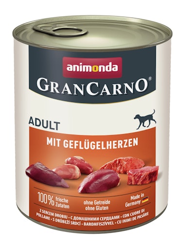 animonda Gran Carno Adult 800g Dose Hundenassfutter