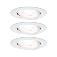 Paulmann Einbauleuchte Nova 3er LED 3x6,5W weiß rund