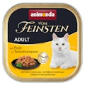 animonda Vom Feinsten Adult mit Sauce 100g Schale KatzennassfutterVorschaubild