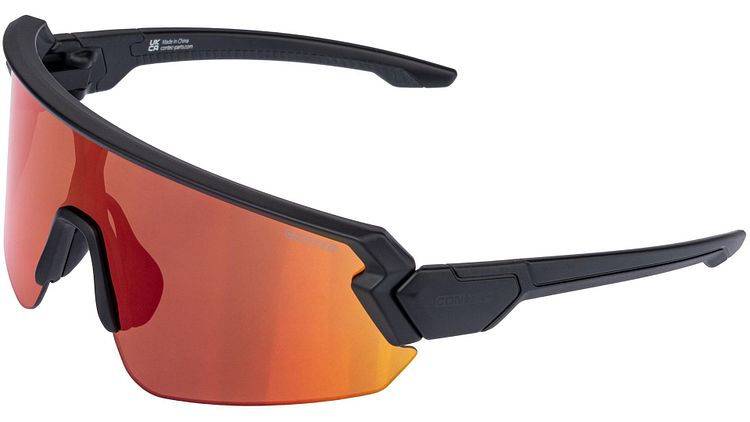 CONTEC Brille Rush Polarized schwarz/gold