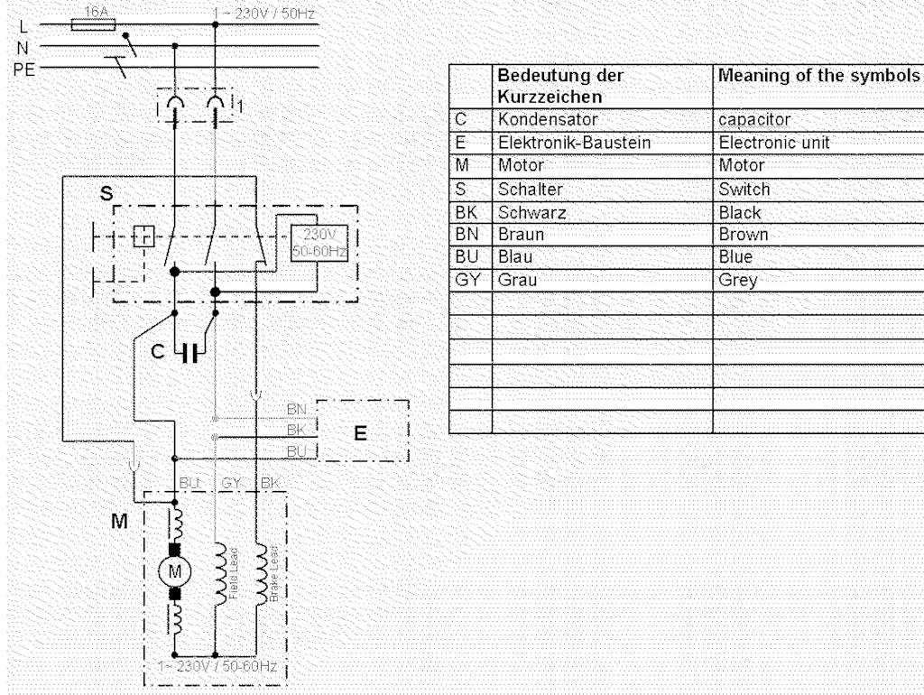 Explosionszeichnung Ersatzteile