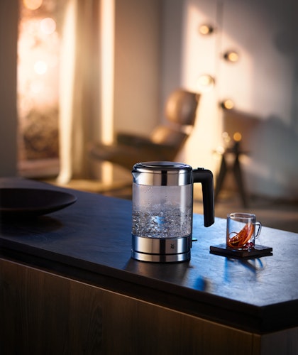 WMF KÜCHENminis Glas-Wasserkocher, 1,0l