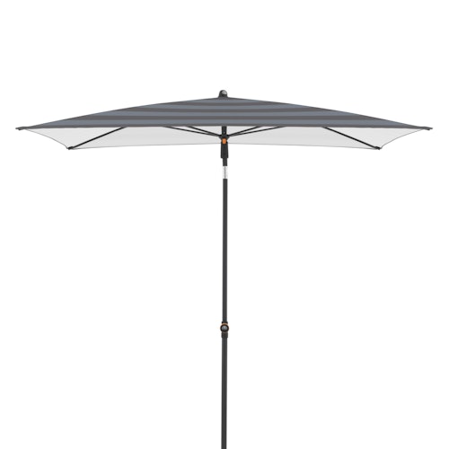 doppler Mittelmastschirm myZONE 190 x 125 Manual, Stahl Anthrazit / 100 % Polyester 180 g/m² 