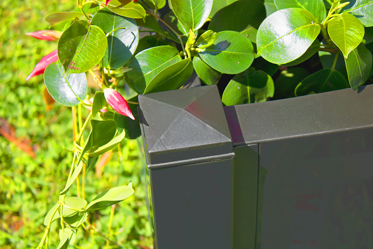 KHW Pflanzkasten groß mit Spalier 100 cm (2-tlg.)