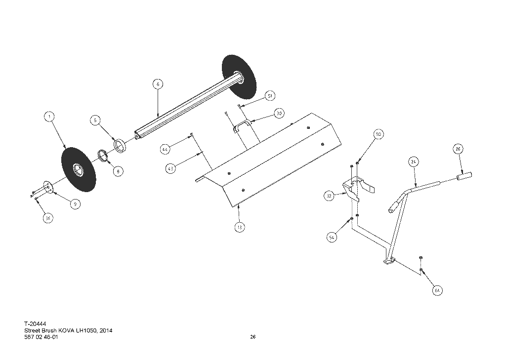 Explosionszeichnung Ersatzteile