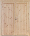 Vorschaubild Wolff Finnhaus Doppel-Tür Knut XL 58 / 70 mm