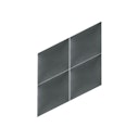Vorschaubild Mollis Polsterpaneel Dunkelgrau  30x30 cm