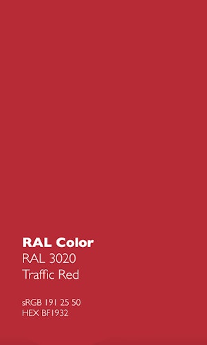 Kurzversion 47 cm - 5 Wege Wasserhahn Küchenarmatur, Edelstahl Massiv mit 360° schwenkbarem Auslauf, abnehmbare 2 strahl Handbrause, Hochglanz / Rot