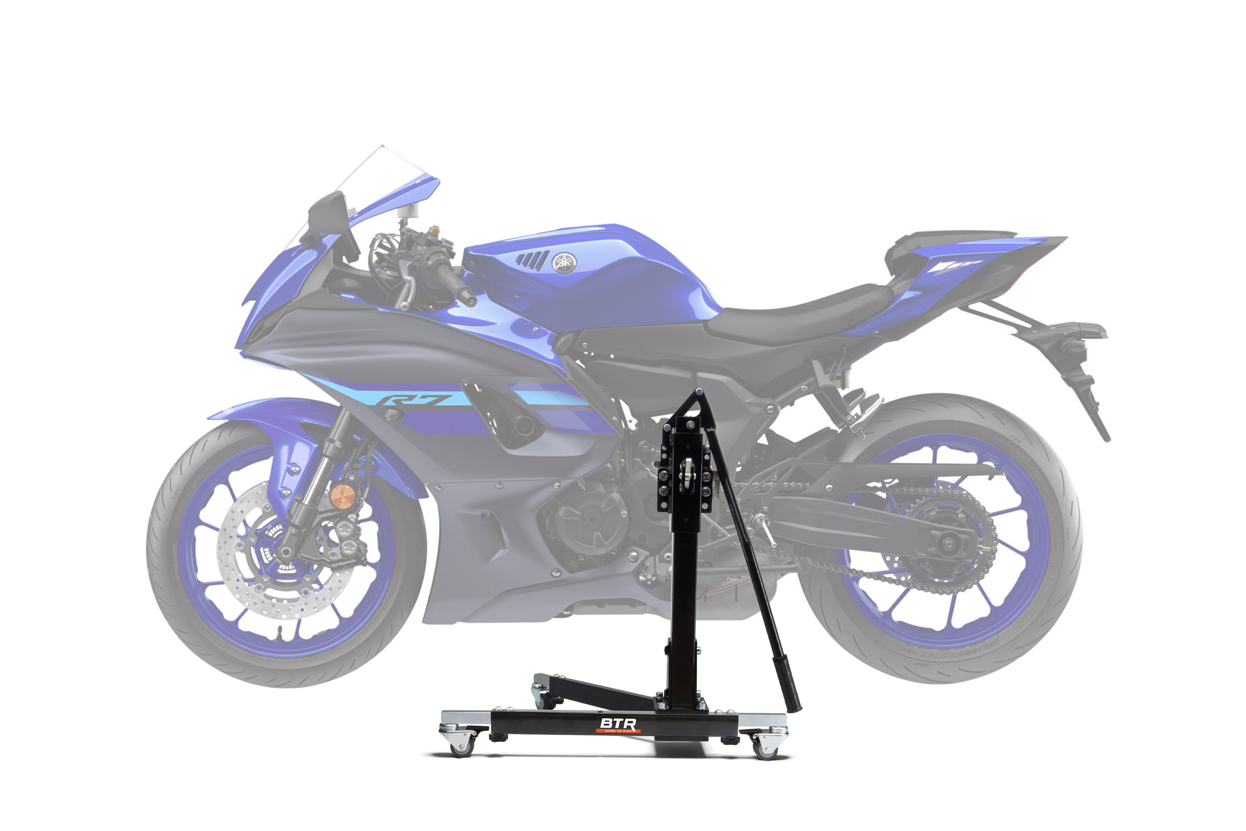 Zentralständer EVOLIFT® für Yamaha R7 21-25 mit Racing Fußrastenanlage