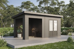 Wolff Finnhaus WPC Gartenhaus Tona 5024 - 28 mmZubehörbild