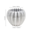 Vorschaubild Wikholm form Design Pflanzgefäß / Blumentopf Keramik weiß ⌀ 18 x H 22 cm