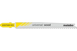 Metabo 5 Stichsägeblätter "universal wood" 91 mmprogressivHCS