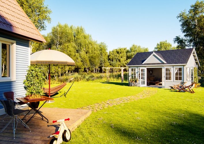 Palmako Gartenhaus Claudia 19,4 m² - 44 mm