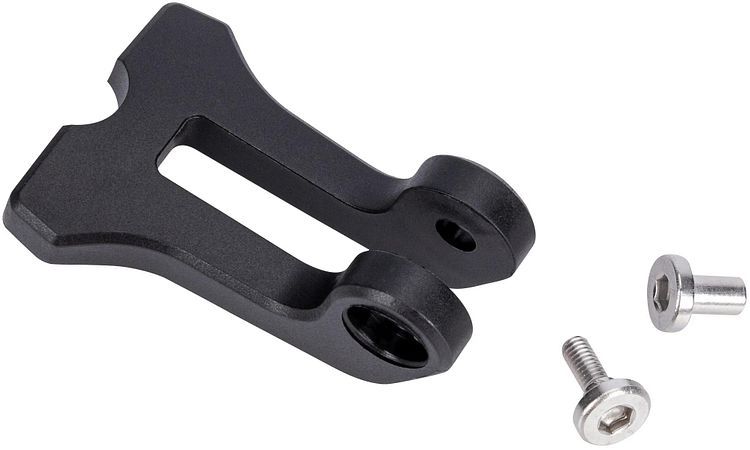 CONTEC Halterung DLUX Edelstahl schwarz/silber