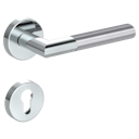 Vorschaubild Griffwerk Türgriff ARICA Edelstahl matt - Klipptechnik