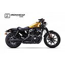Vorschaubild IXIL Ironhead Round Doppel-Endtopf Edelstahl Schwarz