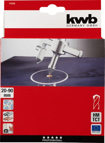 kwb HM-Kreisschnei. 20-90 mm+Korb 178200