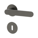 Vorschaubild Griffwerk Türgriff AVUS PIATTA S - Kaschmirgrau, Graphitschwarz