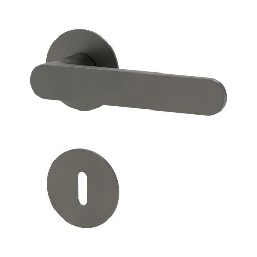 Griffwerk Türgriff AVUS PIATTA S - Kaschmirgrau, Graphitschwarz