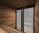 Vorschaubild Weka Design Saunahaus Viira 1 mit Thermoholz - 40 mm