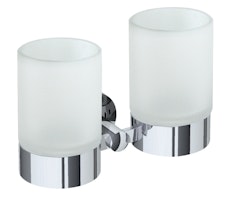 Bravat doppelter Glashalter Varuna, chrom