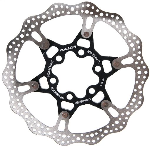 CONTEC Bremsscheibe CDR-HD 1 140 mm silber
